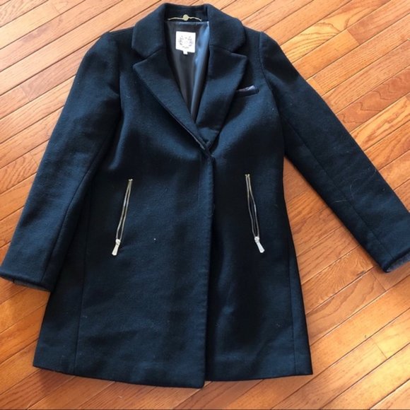 Authentic Dawn Levy Wool Coat - Picture 3 of 7